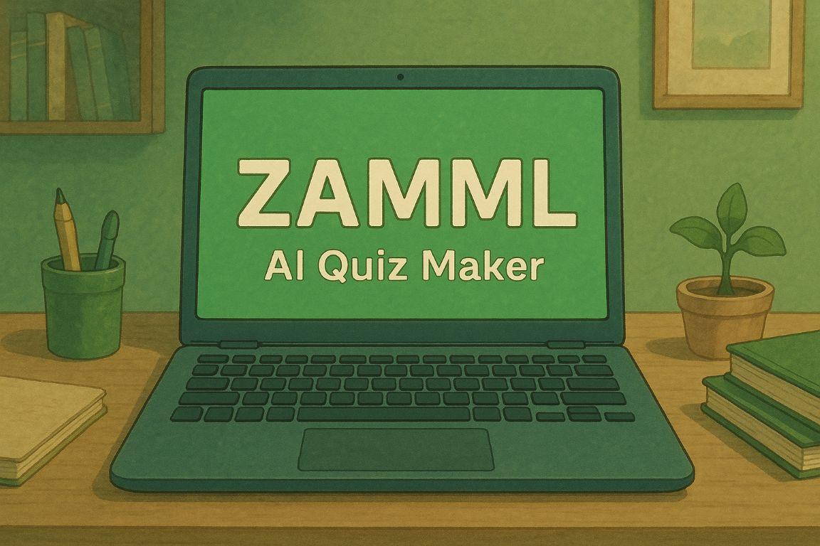 Zamml AI Quiz Creation Platform